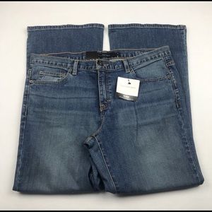 Calvin Klein Flare Medium Wash Denim Jeans Size 14